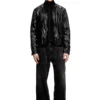 j-clays Blouson motard en ripstop brillant