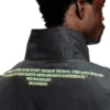 j-erik Veste en jersey technique avec imprimé paroles de chanson