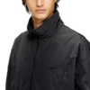 j-five-wrd-akad Veste en nylon froissé avec passepoil