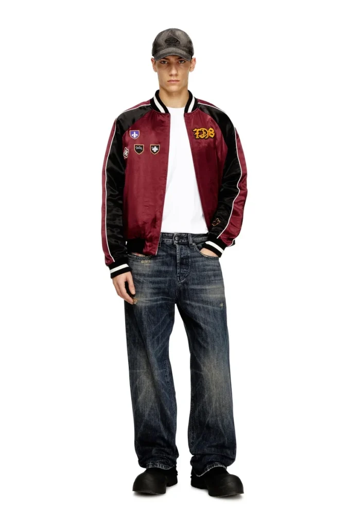 j-foulkes-cp Veste souvenir en satin