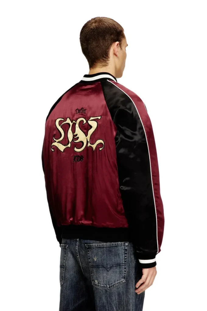 j-foulkes-cp Veste souvenir en satin