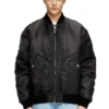j-held Blouson aviateur en nylon rembourré avec Oval D