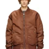 j-held Blouson aviateur en nylon rembourré avec Oval D