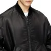 j-held Blouson aviateur en nylon rembourré avec Oval D