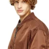 j-held Blouson aviateur en nylon rembourré avec Oval D
