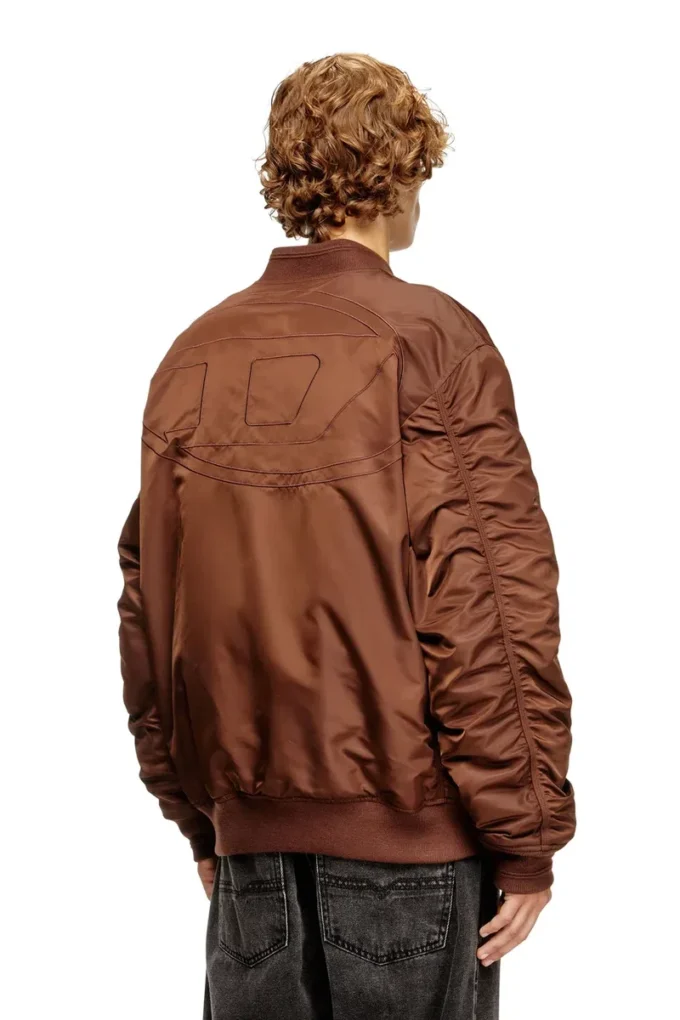 j-held Blouson aviateur en nylon rembourré avec Oval D