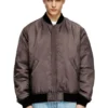 j-held Blouson aviateur en nylon rembourré avec Oval D