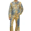 j-met-dev Blouson motard amovible en gabardine camouflage