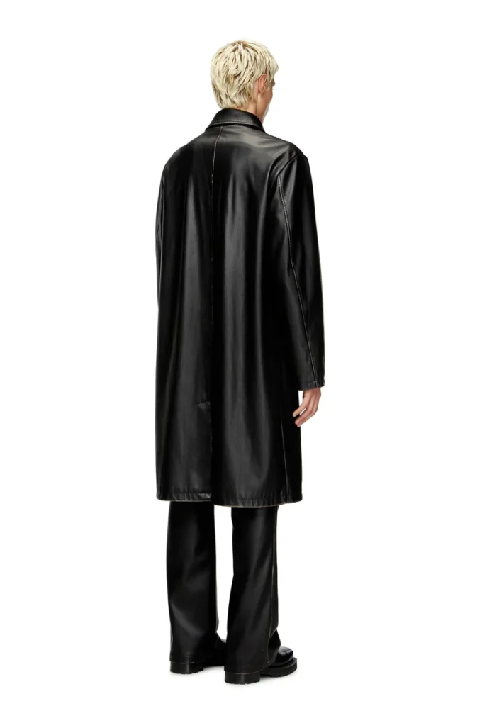 j-rivers Manteau de voiture vieilli avec doublure en flanelle