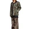 j-thug-jkt Veste trucker en toile camouflage froissée
