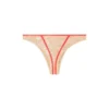 janie-gft Culotte brésilienne avec bordures contrastées