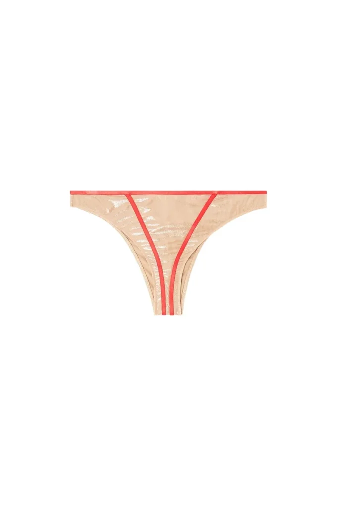 janie-gft Culotte brésilienne avec bordures contrastées