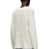 k-antoine Cardigan en maille torsadée avec logo Diesel