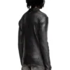 k-dargy-d Cardigan zippé en fil denim à effet brillant