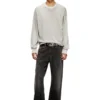 k-larence-b Pull en coton imprimé inversé