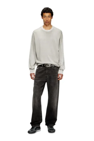 k-larence-b Pull en coton imprimé inversé