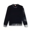 k-larence-b Pull en coton imprimé inversé