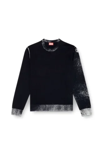 k-larence-b Pull en coton imprimé inversé