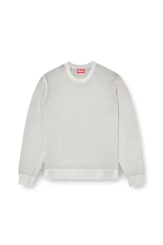 k-larence-b Pull en coton imprimé inversé