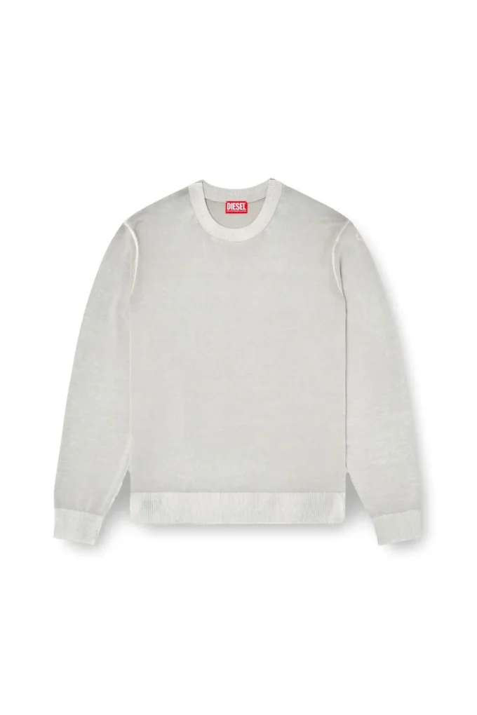 k-larence-b Pull en coton imprimé inversé