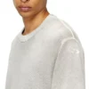 k-larence-b Pull en coton imprimé inversé