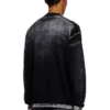 k-larence-cardigan-b Cardigan en coton imprimé inversé