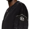 k-larence-cardigan-b Cardigan en coton imprimé inversé