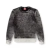 k-laurent Pull avec imprimé inversé délavé