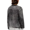 k-laurent Pull avec imprimé inversé délavé