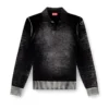 k-lorenzo Pull polo à imprimé inversé