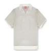 k-lorenzo-ss Pull polo à manches courtes et imprimé inversé