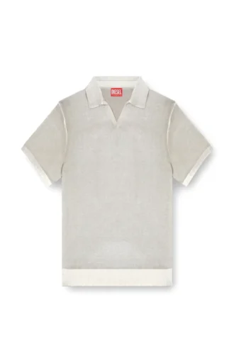 k-lorenzo-ss Pull polo à manches courtes et imprimé inversé