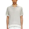 k-lorenzo-ss Pull polo à manches courtes et imprimé inversé