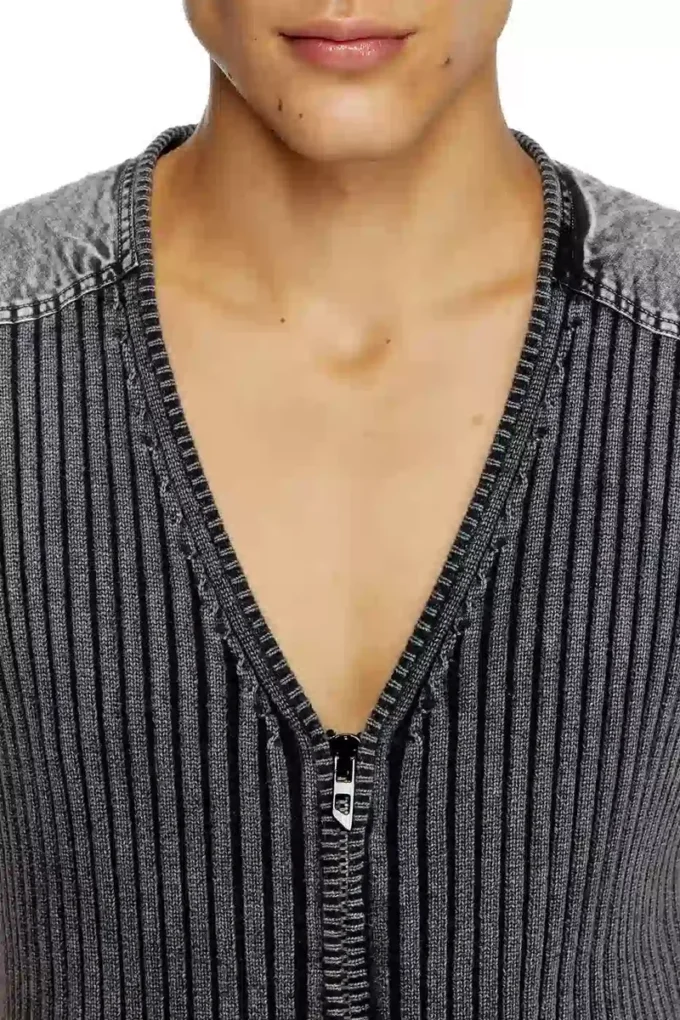k-margie Gilet utilitaire avec empiècements contrastés