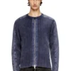 k-matty Cardigan zippé avec empiècements contrastés