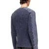 k-matty Cardigan zippé avec empiècements contrastés