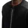 k-matty Cardigan zippé avec empiècements utilitaires