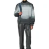 k-nevil Pull dégradé avec logo oversize