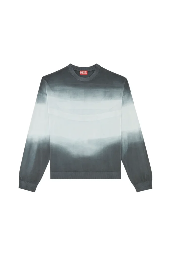 k-nevil Pull dégradé avec logo oversize