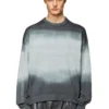 k-nevil Pull dégradé avec logo oversize