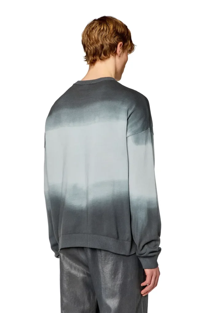 k-nevil Pull dégradé avec logo oversize