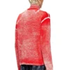 k-oliba-jkt Cardigan zippé à rayures imprimées à l&rsquo;intérieur