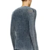 k-redram Cardigan en maille denim