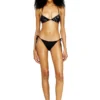 kate-d-core Haut de bikini à imprimé graphique