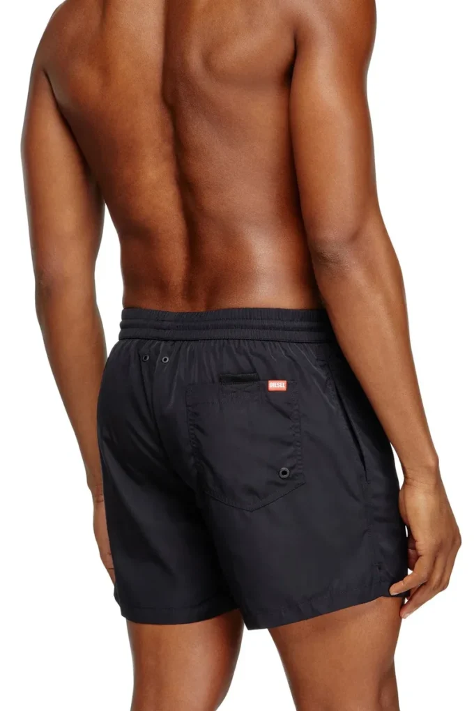 ken-37-d-core Short de bain mi-long avec logo maxi