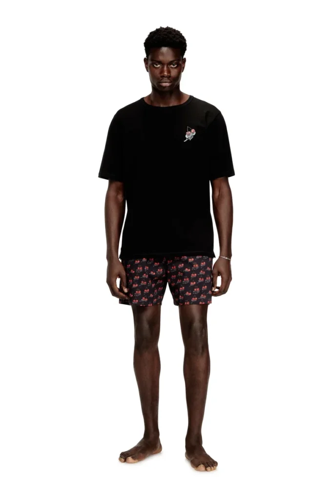 kit-james Ensemble pyjama en coton à imprimé intégral