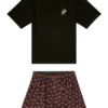 kit-james Ensemble pyjama en coton à imprimé intégral