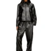 l-amar-fem-s2 Veste Coach en cuir
