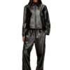 l-amar-fem-s2 Veste Coach en cuir