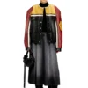 l-coug-20th Veste en cuir avec détails patch